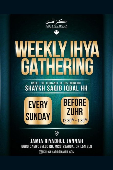 Weekly Ihya Gathering